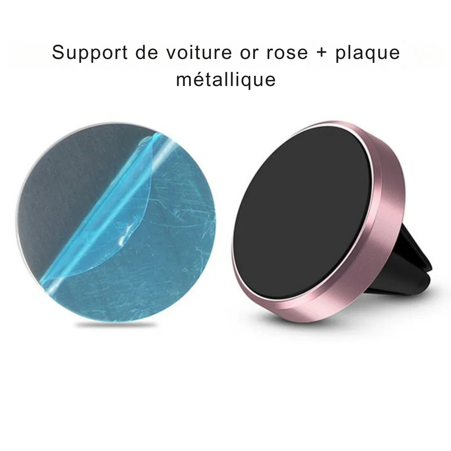 Support Téléphone Magnétique Voiture – Fixation Grille d’Aération pour Smartphone & GPS