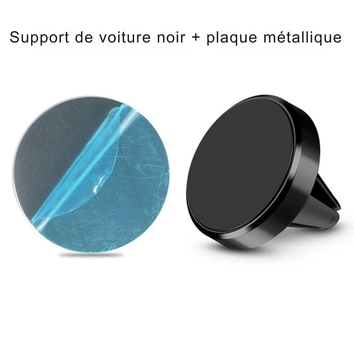 Support Téléphone Magnétique Voiture – Fixation Grille d’Aération pour Smartphone & GPS