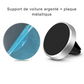 Support Téléphone Magnétique Voiture – Fixation Grille d’Aération pour Smartphone & GPS