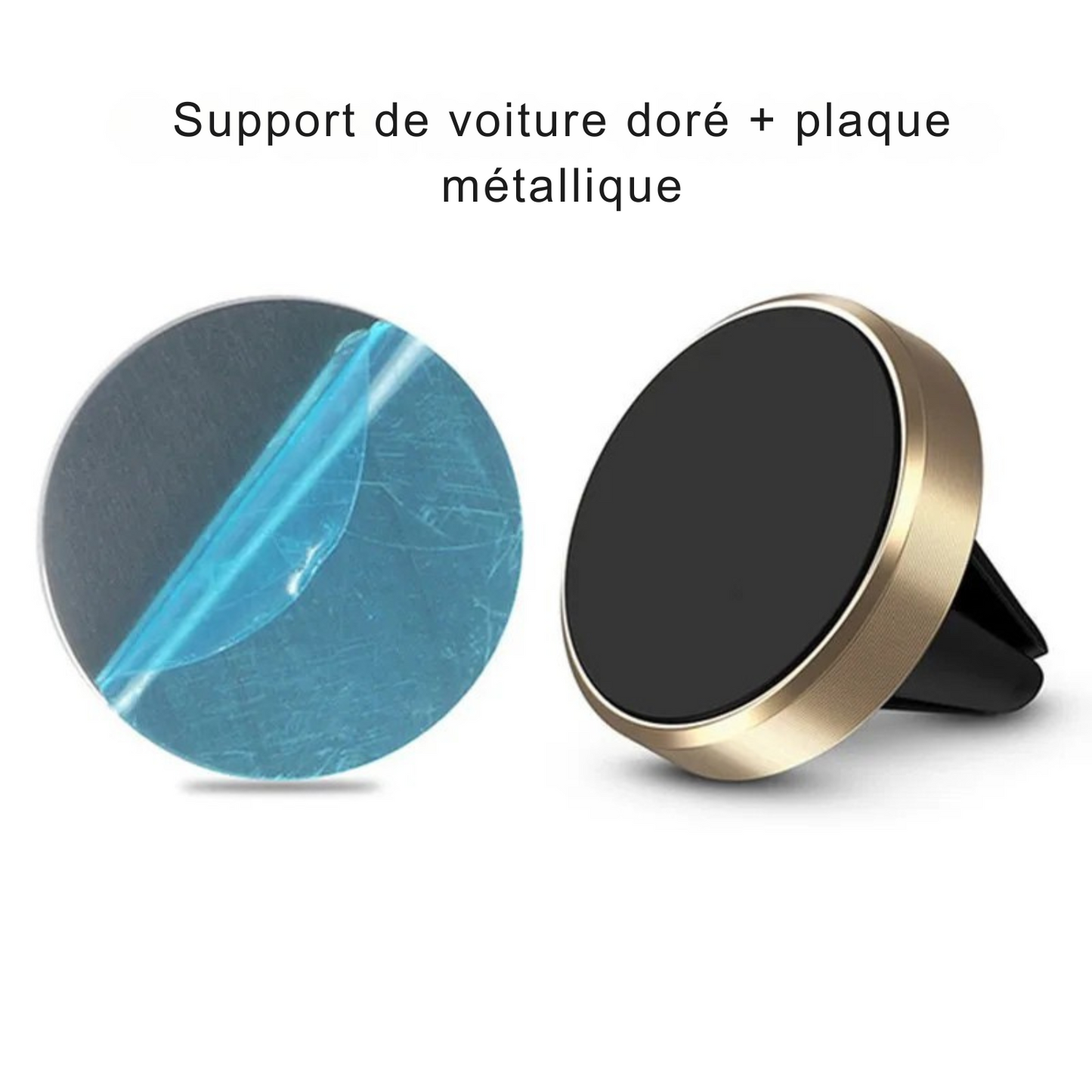 Support Téléphone Magnétique Voiture – Fixation Grille d’Aération pour Smartphone & GPS
