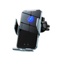 Support Téléphone Voiture avec Chargeur Sans Fil 15W - Compatible pour Iphone/Samsung/Xiaomi