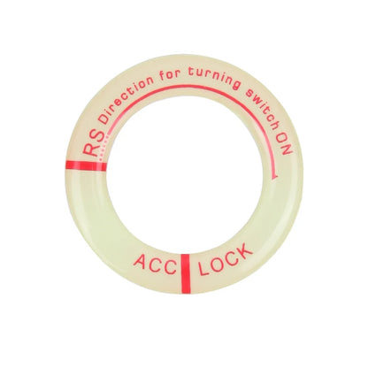 Sticker Lumineux pour Clé de Contact – Autocollant Fluorescent 3D pour Voiture & Moto