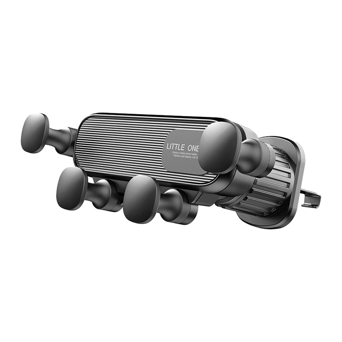 Support Téléphone Gravité Voiture – Fixation Grille d’Aération Universelle 4,7" à 7"
