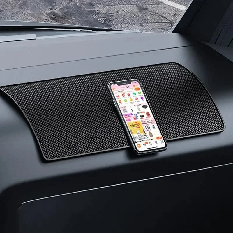 Tapis Antidérapant Voiture – Support Adhésif pour Téléphone, Lunettes & Accessoires