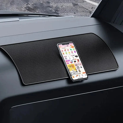Tapis Antidérapant Voiture – Support Adhésif pour Téléphone, Lunettes & Accessoires