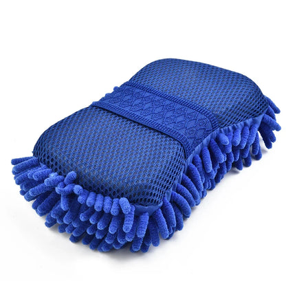 Éponge Microfibre Voiture – Haute Absorption & Protection Anti-Rayures
